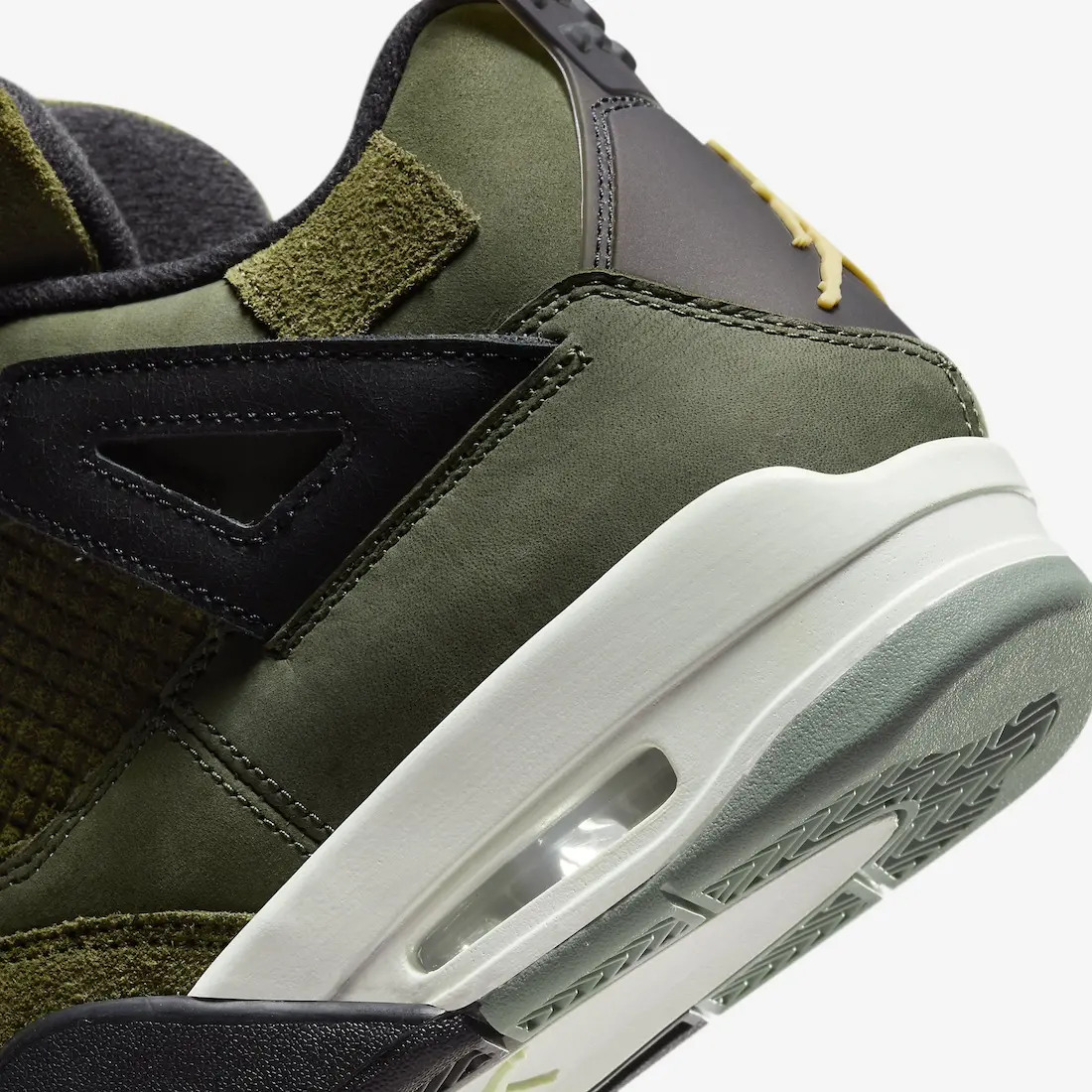 Hinh anh 4: Jordan 4 Craft "Medium Olive" - phoi mau Jordan 4 dang chu y nhat cuoi nam 2023