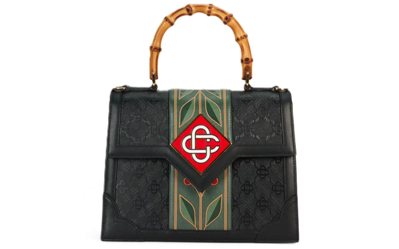 Túi Casablanca Monogram Jeanne 'Black' AF22-BAG-003-01