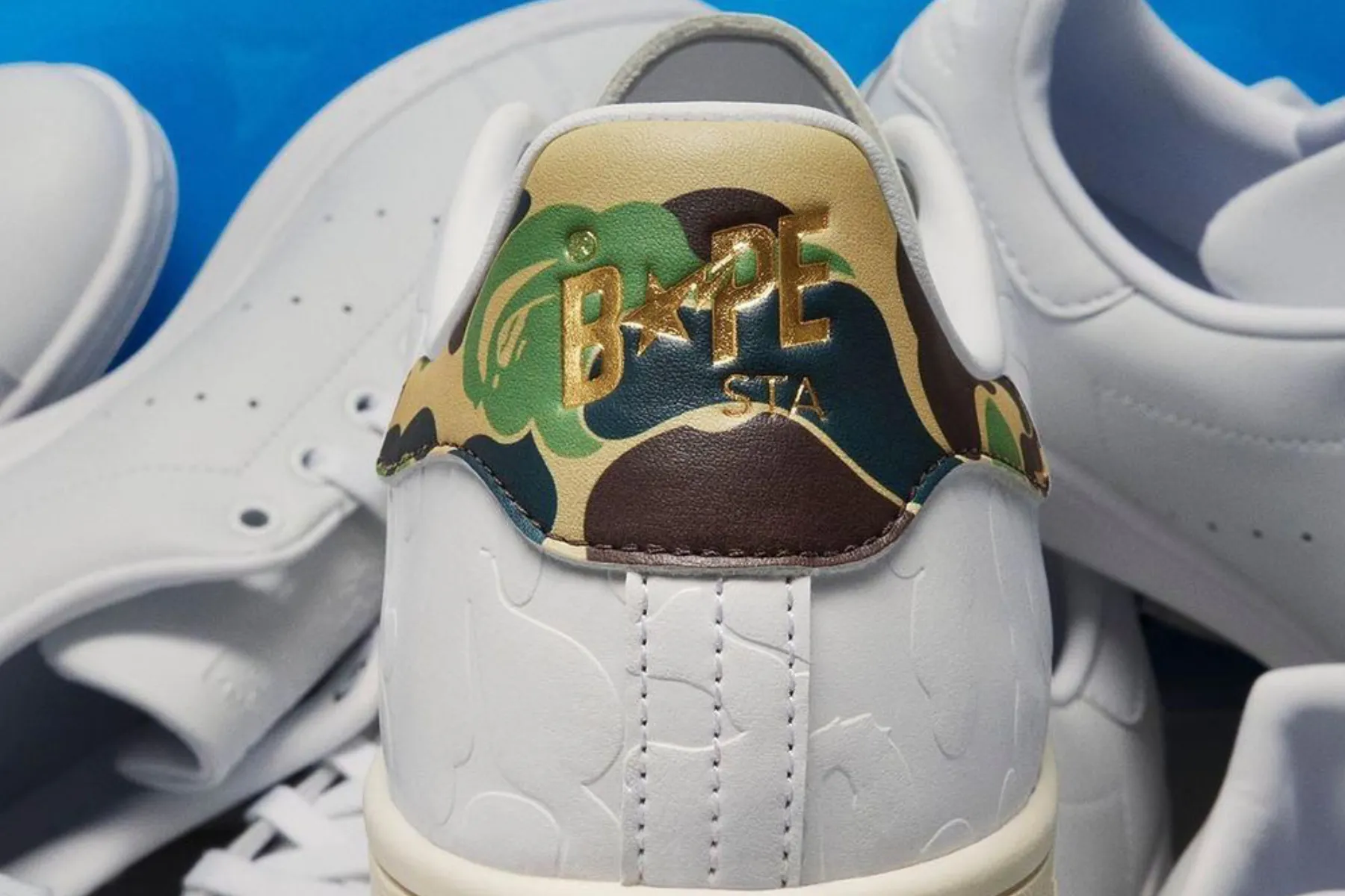 Hinh anh 5: Ngam nhin ban ky niem 50 nam cua adidas Stan Smith va BAPE