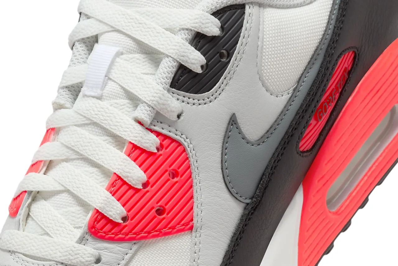 Hinh anh 4: Nike ra mat Air Max 90 “Infrared” duoi phien ban GORE-Tex (GTX)