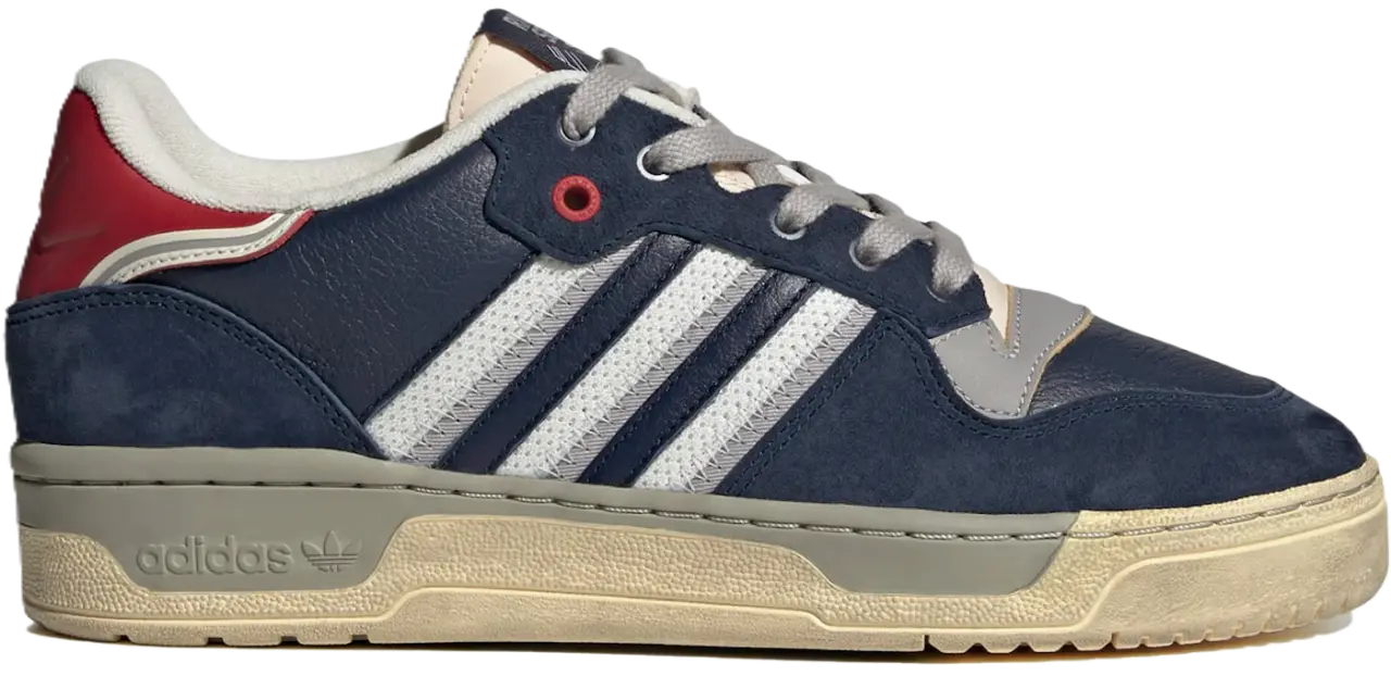 Giày Adidas Rivalry Low 'Butter Navy' ID2870