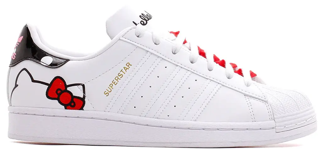 Giày Adidas Superstar x Hello Kitty 'White Multi' GW7168