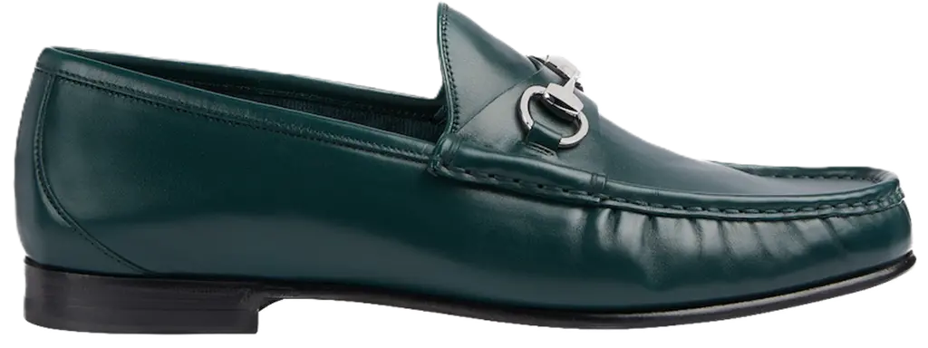Giày Gucci Loafer With Horsebit 'Dark Green' 757769-AACFG-3154