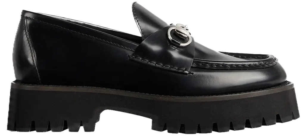 Giày Gucci Loafer With Horsebit 'Black' 764211-DS800-1000