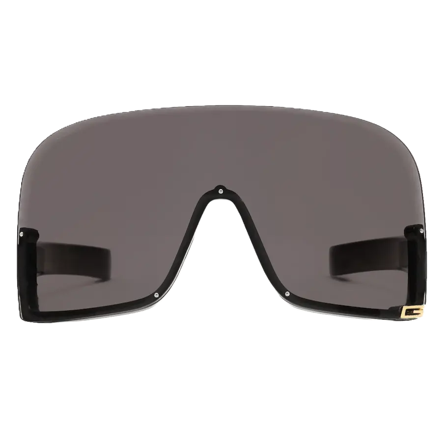 Kính Gucci Mask Shaped Frame Sunglasses 'Shiny Black' 769794-J1691-1012