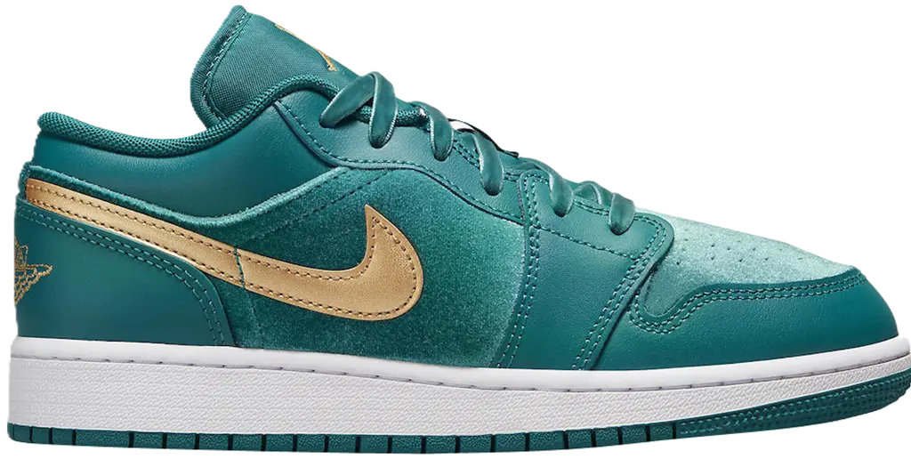 Giày Nike Air Jordan 1 Low GS 'Velvet Geode Teal' FB9896-300