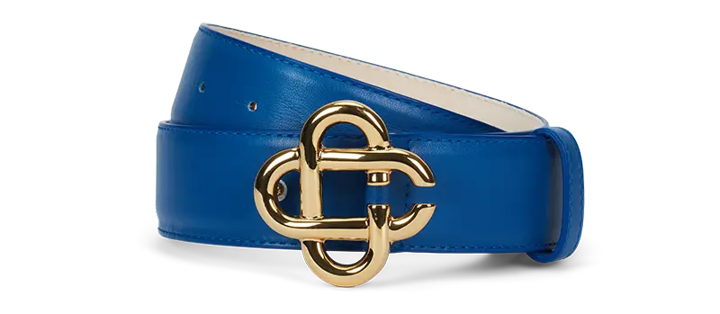Thắt Lưng Casablanca Leather 'Navy' AF22-ACC-012-02