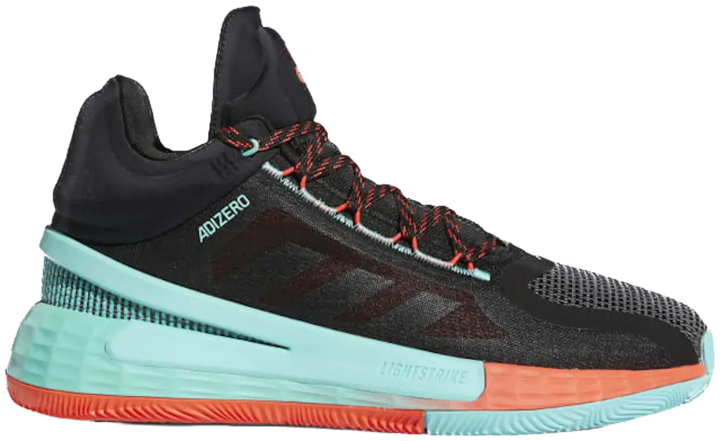 Giày Adidas D Rose 11 'Black Bright Red' FZ4407