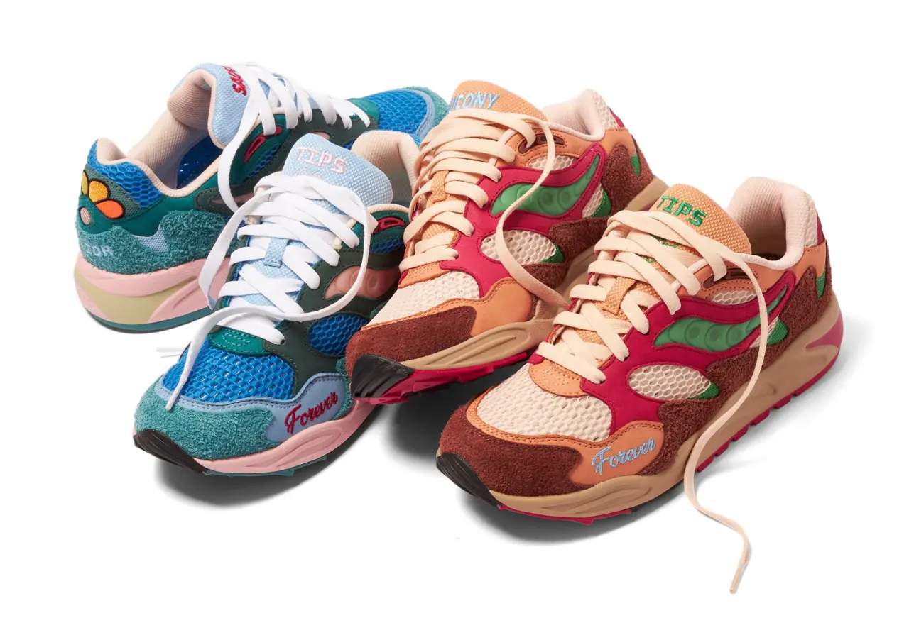Hinh anh 1: Jae Tips x Saucony Shadow 2 'What's the Occasion' - sac mau cuoi nam 2023