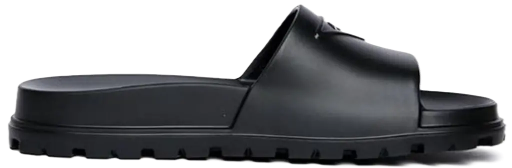 Dép Prada Rubber Slide 'Black' 2X3085-3LKV-F0002