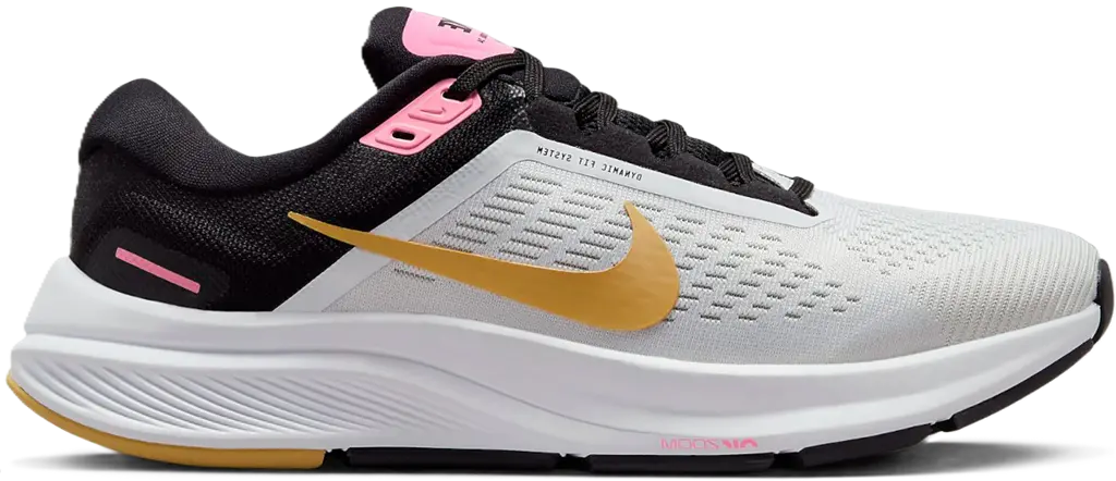 Giày Nike Air Zoom Structure 24 'White Gold Metallic' DA8570-106