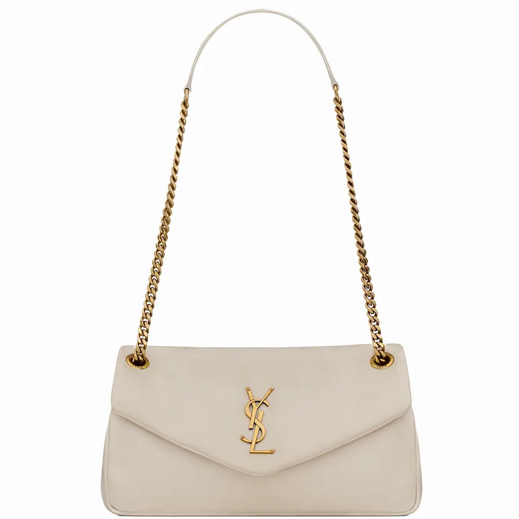 Túi Saint Laurent Calypso Lambskin 'Blanc' 734153AACQO9227