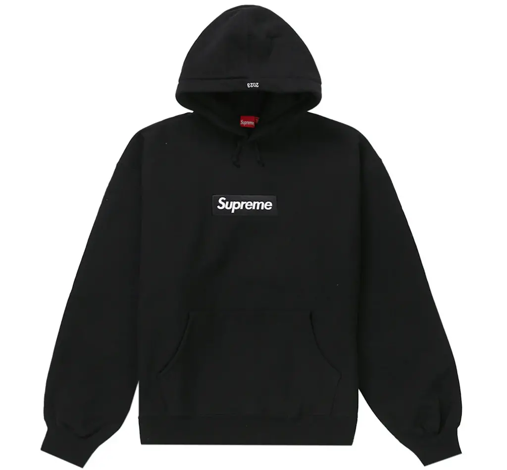 Áo Supreme Box Logo Hooded Sweatshirt 'Black' 23FW