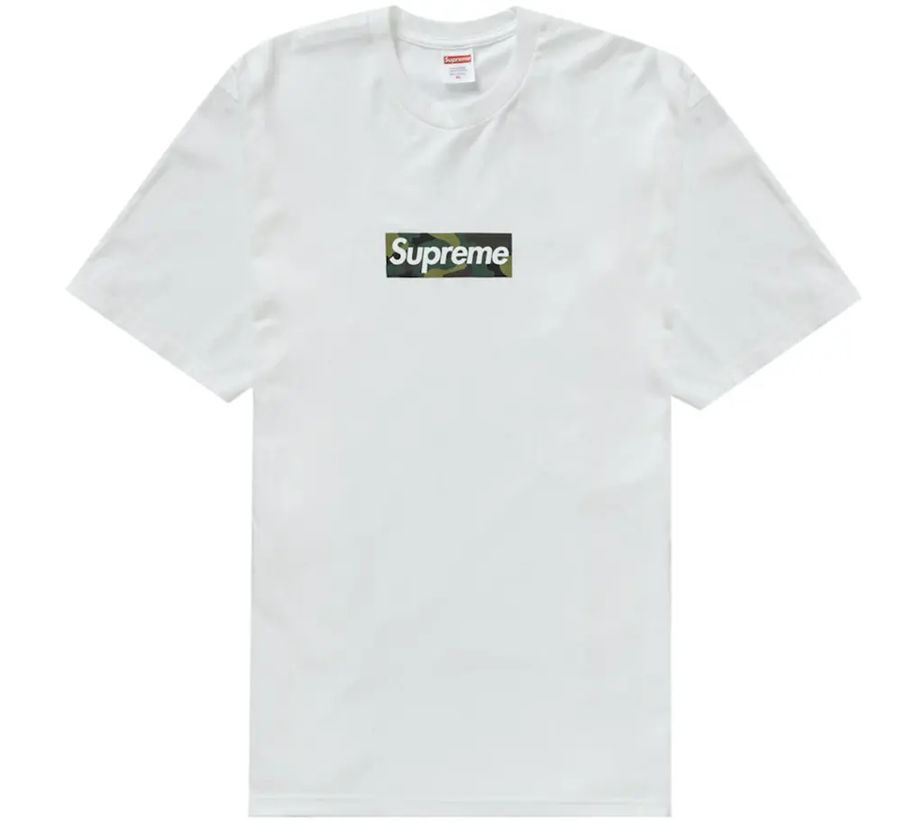 Áo Supreme Box Logo T-Shirt 'White' 23FW