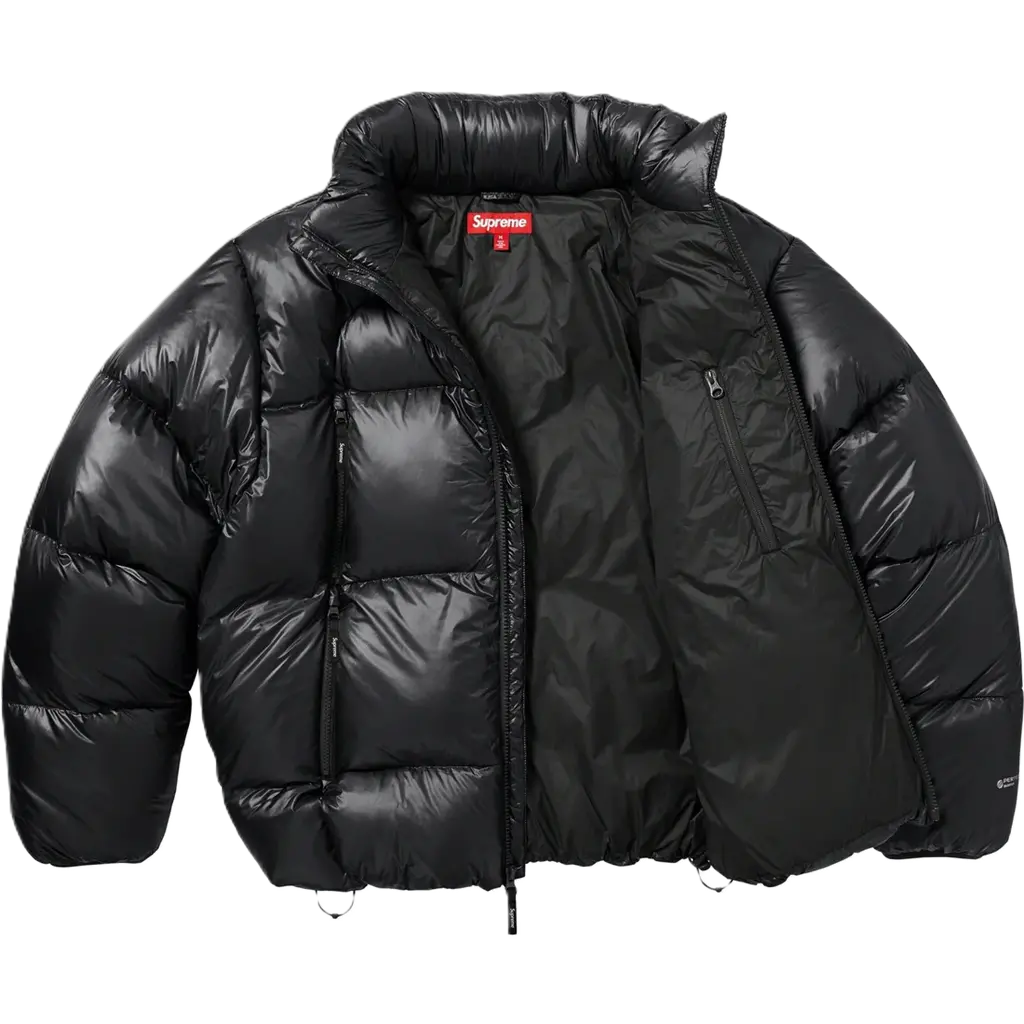Áo Supreme Featherweight Down Puffer Jacket 'Black' 23FW