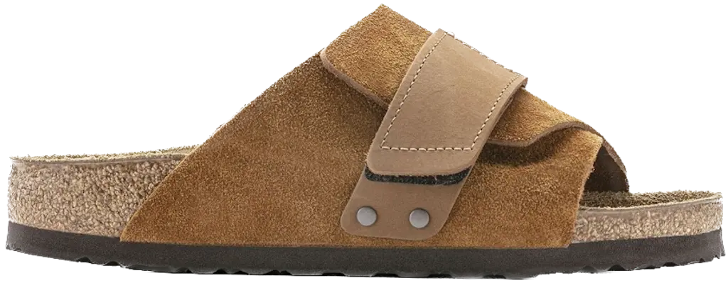 Dép Birkenstock Kyoto Nubuck 'Mink' 1022355