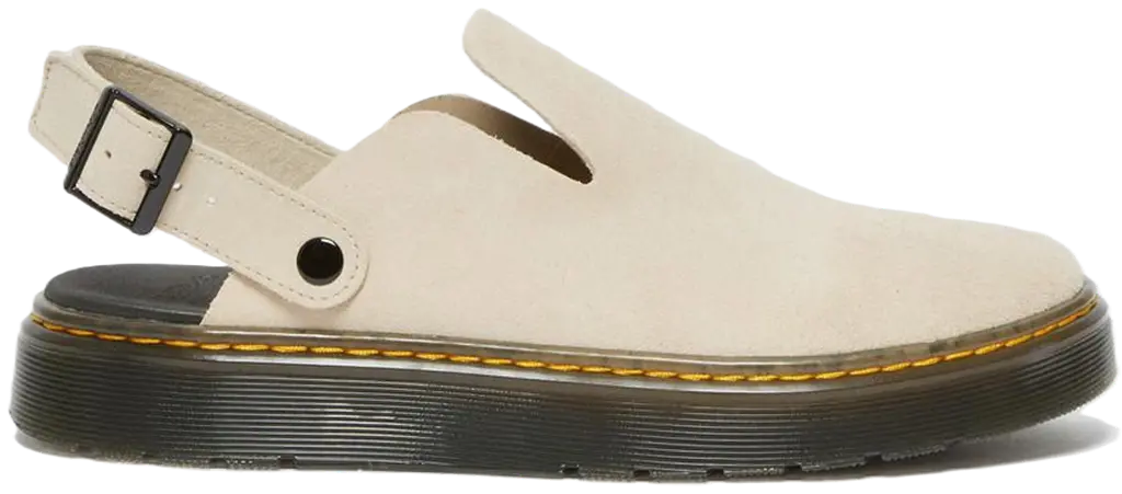 Dép Dr.Martens Carlson Suede Casual Mules 'White' 27410268