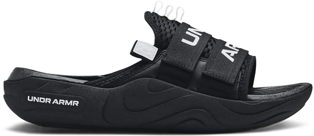 Dép Under Armour Alpha Slide 'Black White' 3025051-001
