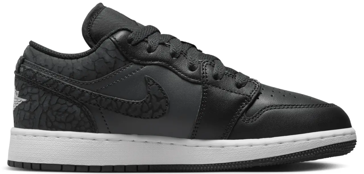 Giày Nike Air Jordan 1 Low GS 'Black Elephant' FB9908-001