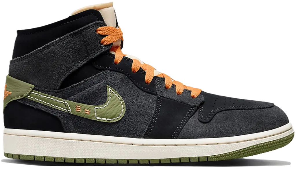 Giày Nike Air Jordan 1 Mid SE ‘Light Olive’ FD6817-003