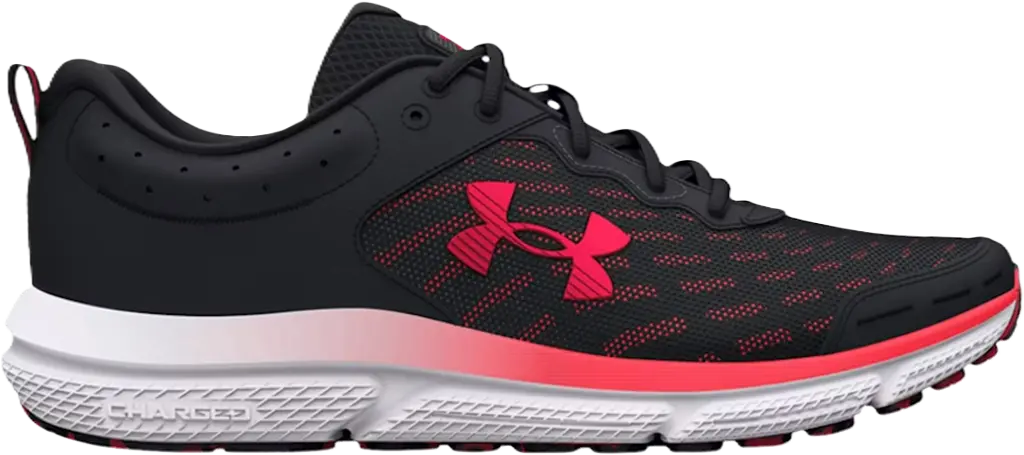 Giày Under Armour Charged Assert 10 'Black Red' 3026175‑006