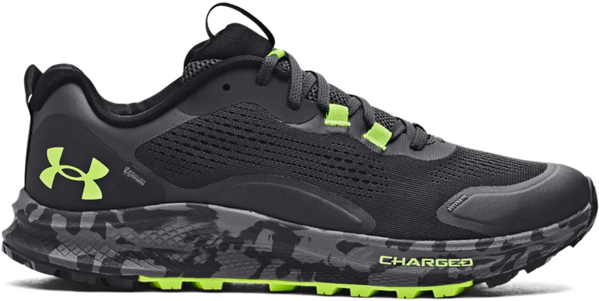 Giày Under Armour Charged Bandit 'Black Green' 3024186-102