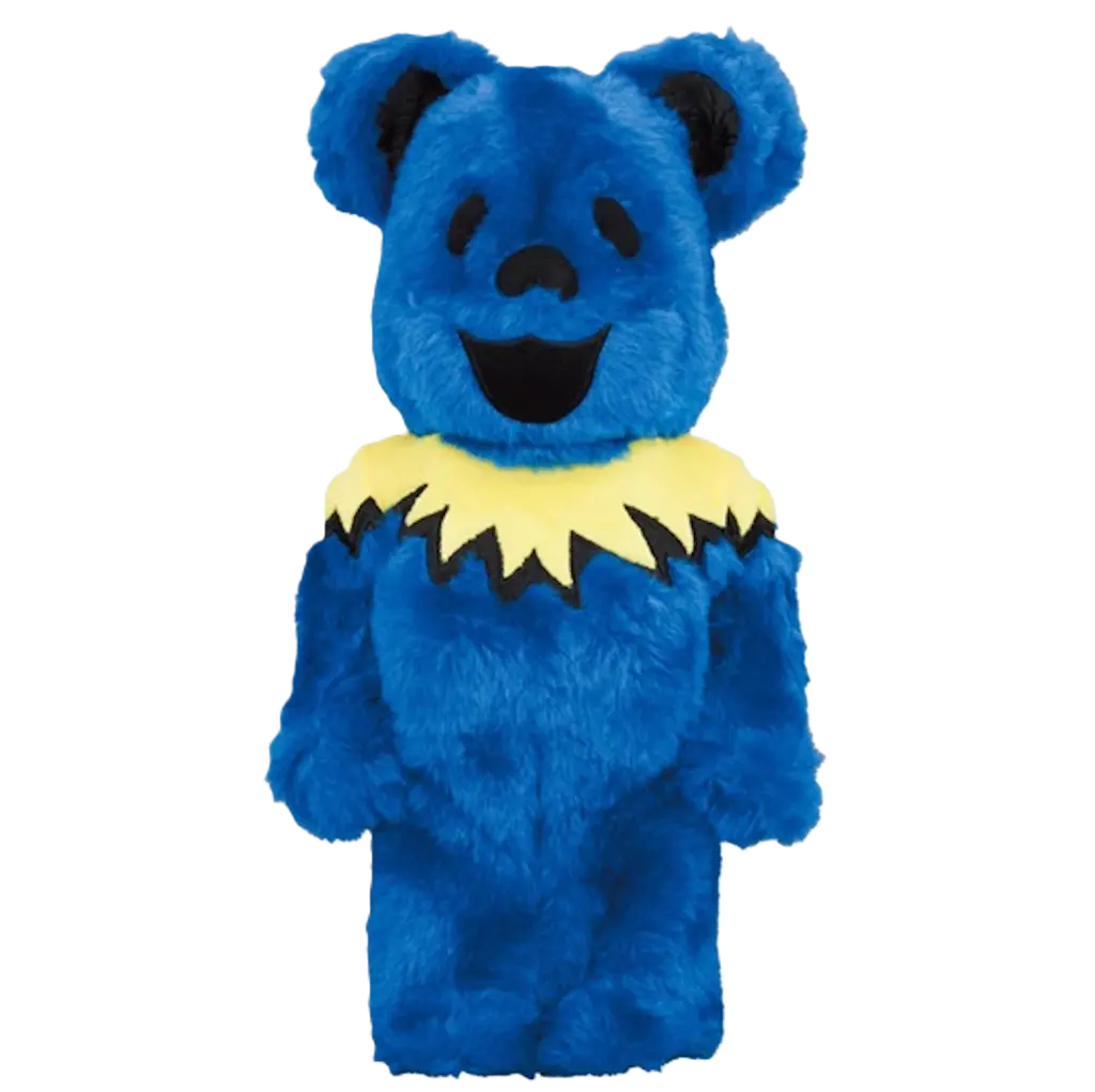 Mô Hình Bearbrick x Grateful Dead Costume Ver. 'Bear Blue'