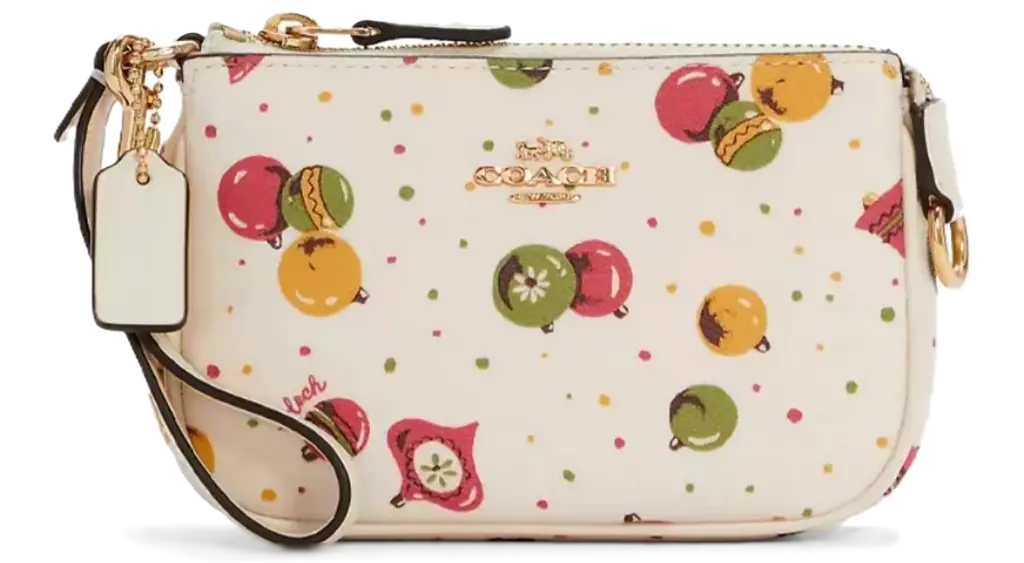 Túi Coach Nolita 15 Wristlet With Ornament Print 'Chalk Multi' C7404-IMCAH