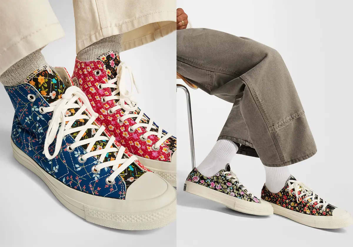 Hinh anh 1: Chuck 70 'Preloved Floral' - lan gio moi cho thoi trang 2024