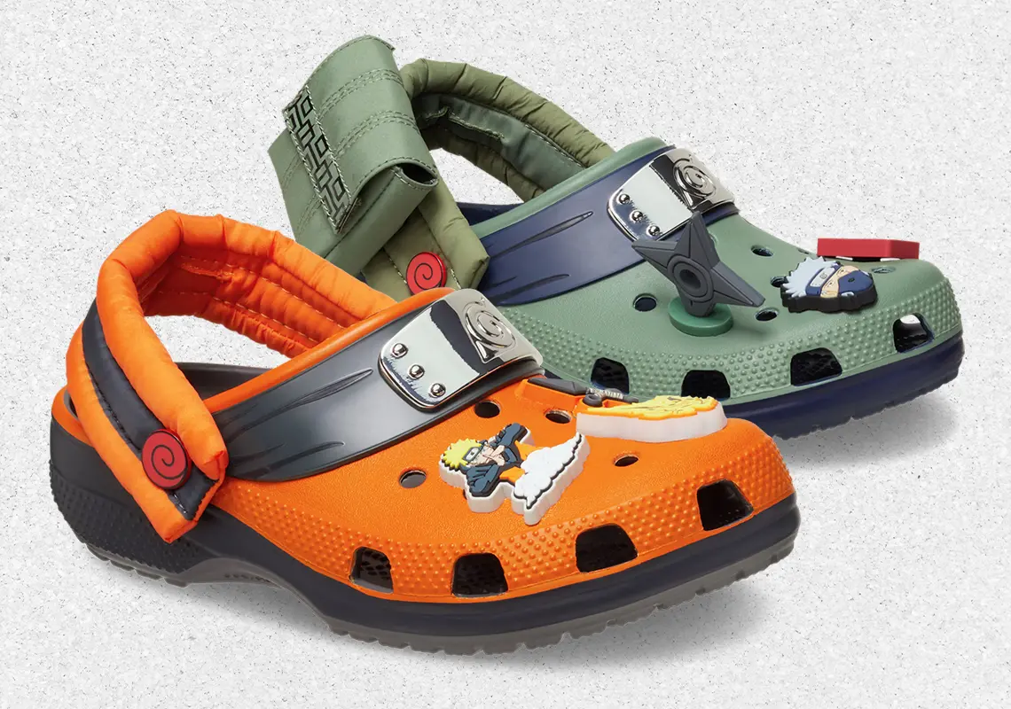 Khi Anime Gặp Thời Trang Gây Ấn Tượng Với Naruto x Crocs