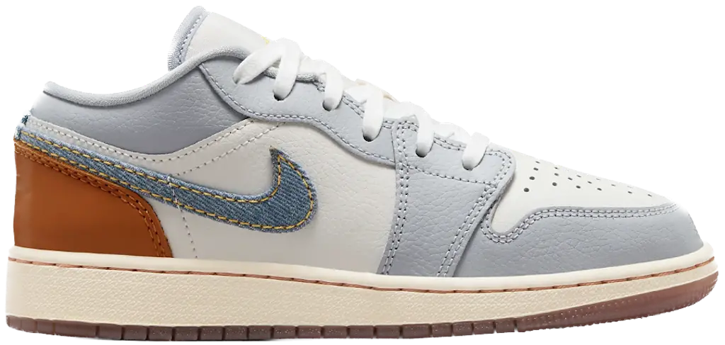 Giày Nike Air Jordan 1 Low GS 'Denim Swoosh' FZ5046-041