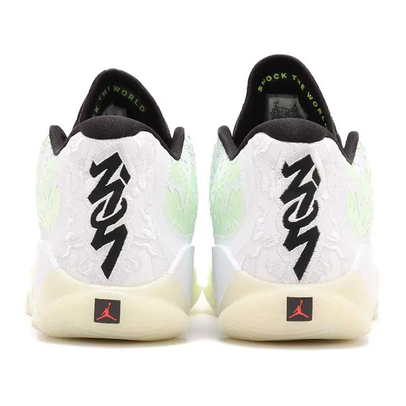 Giày Nike Air Jordan Zion 3 ‘White Black Barely Volt’ DR0676-110