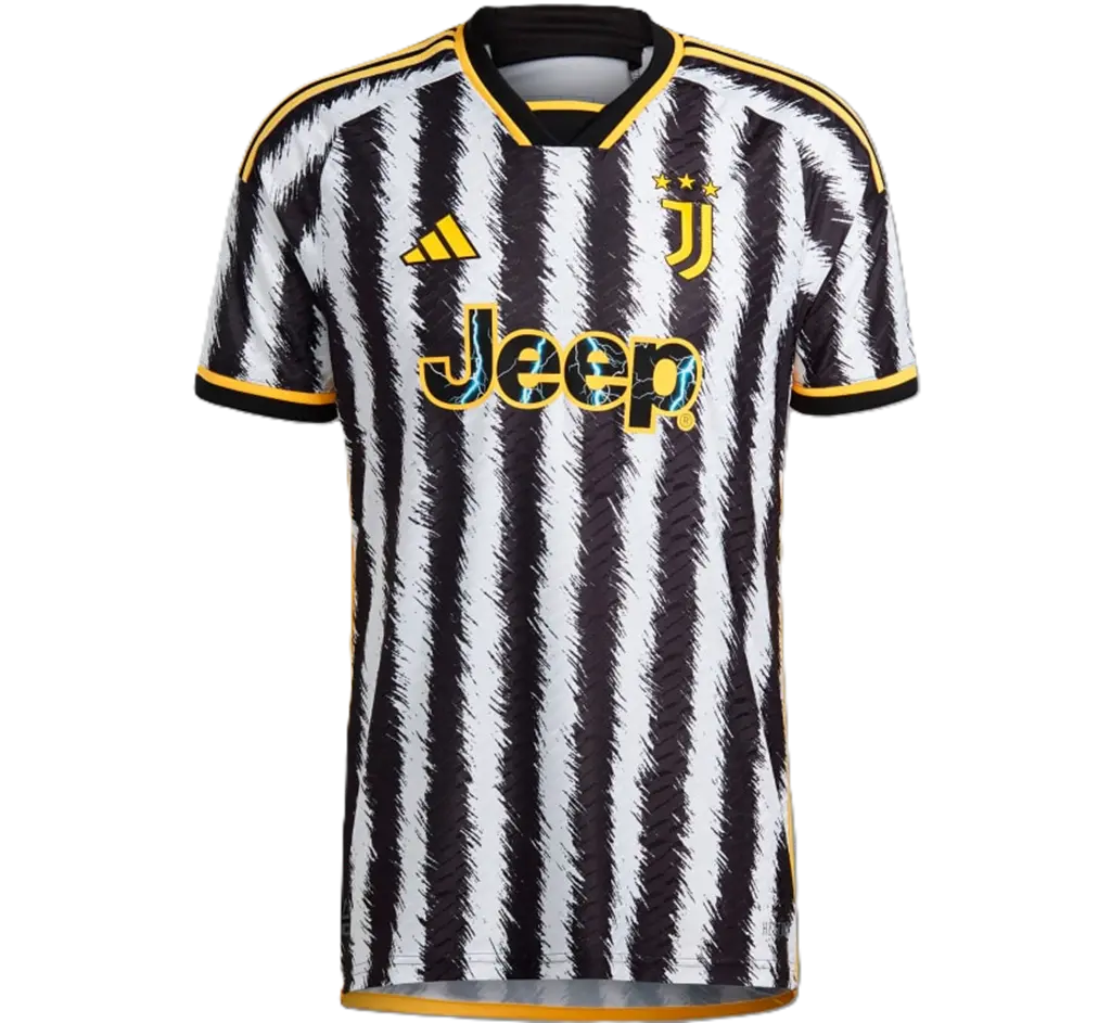 Áo Adidas Juventus 23/24 Home Jersey 'Black White' HR8248