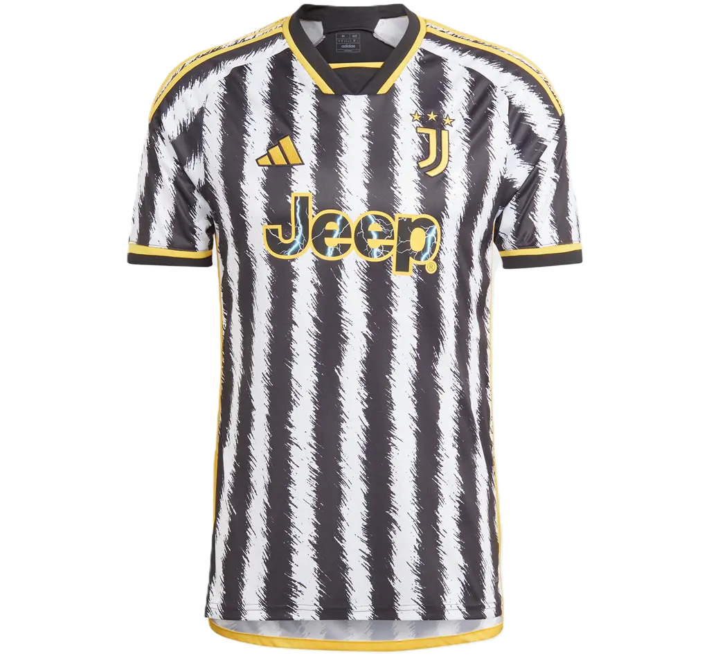 Áo Adidas Juventus 23/24 Home Jersey 'Black White' HR8256
