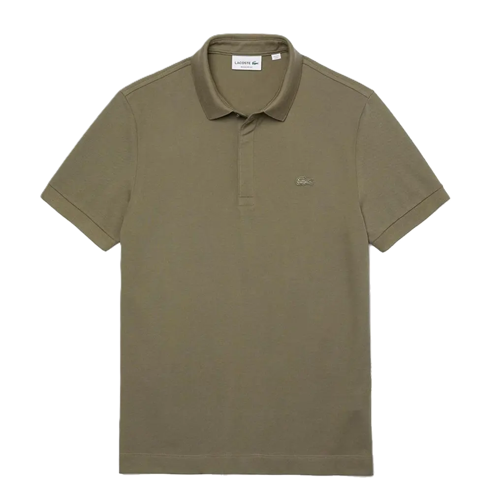 Áo Lacoste Paris Regular Fit Cotton Piqué 'Olive' PH5522-316
