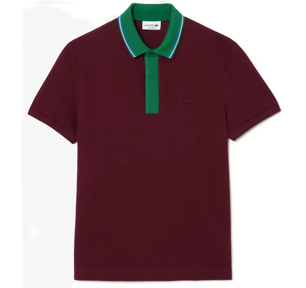 Áo Lacoste Regular Fit 'Dark Red' PH1125-YUP
