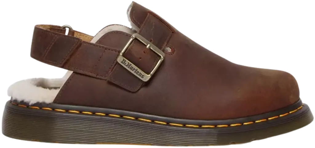 Dép Dr.Martens Jorge II Faux Fur Lined 'Warm Tan' 31060362