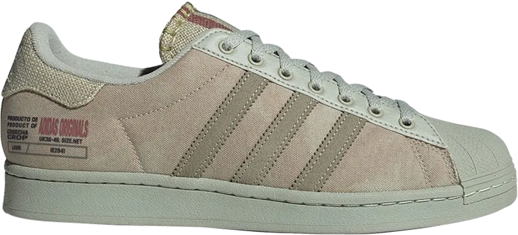 Giày Adidas Originals Superstar 'Green Brown' IE2941