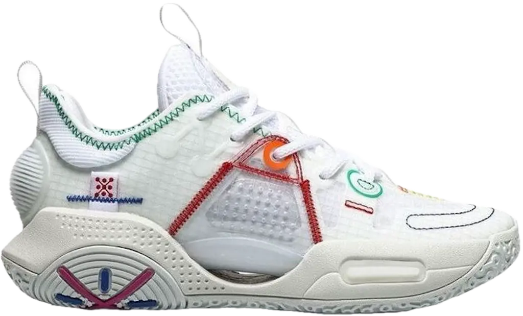 Giày Lining Wade All City 9 V1.5 'White Red' ABPR033-3