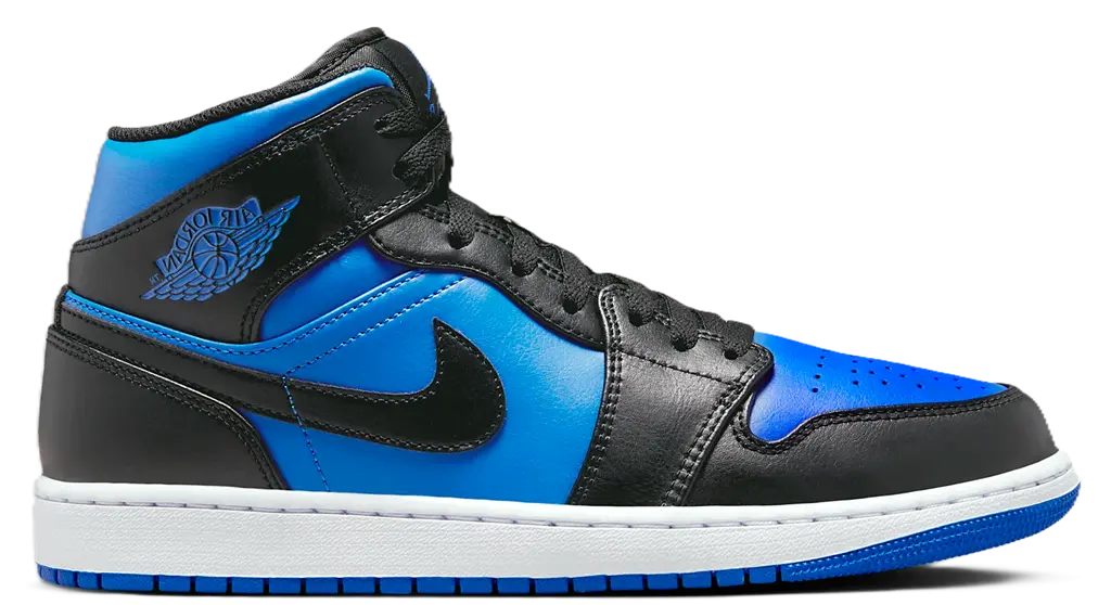 Giày Nike Air Jordan 1 Mid 'Blue Black' DQ8426-042