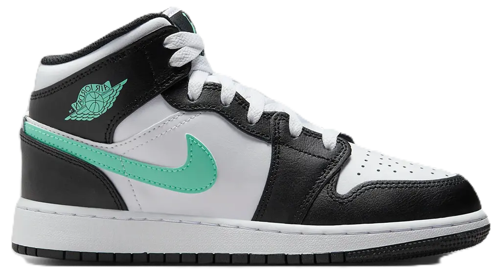 Giày Nike Air Jordan 1 Mid GS 'Green Glow' DQ8423-103