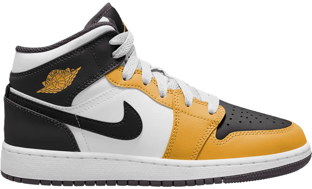 Giày Nike Air Jordan 1 Mid GS 'Yellow Ochre' DQ8423-701