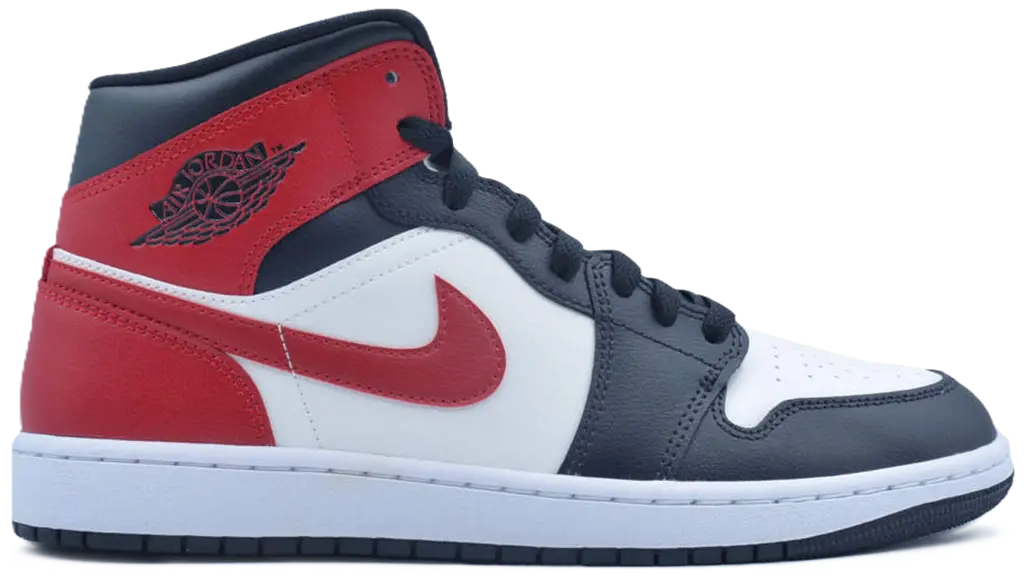 Giày Nike Air Jordan 1 Mid 'Gym Red Off Noir' BQ6472-160