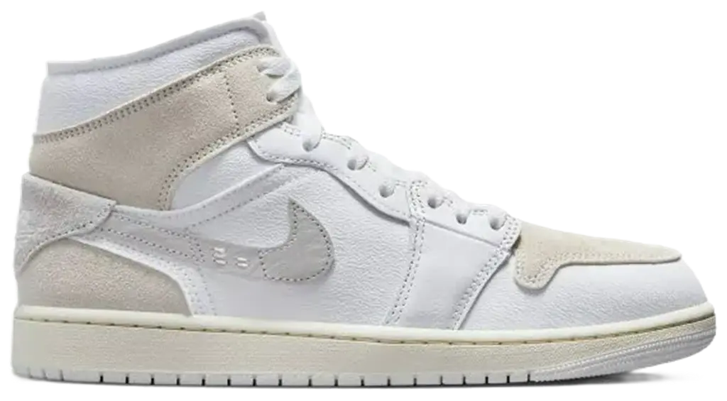 Giày Nike Air Jordan 1 Mid SE Craft ‘White Sail’ DM9652-120