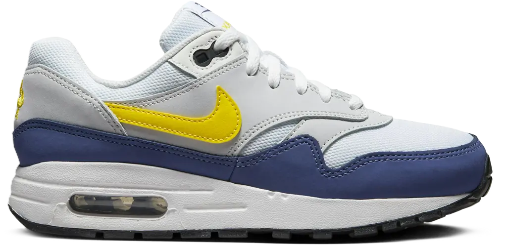 Giày Nike Air Max 1 GS 'Yellow Navy' DZ3307-107
