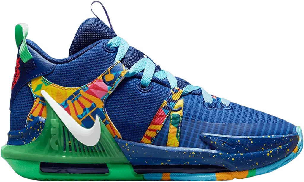 Giày Nike LeBron Witness 7 GS 'Kaleidoscope' DQ8650-400