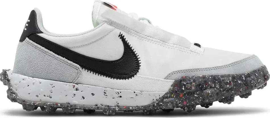 Giày Nike Waffle Racer Crater 'White Black' CT1983-104