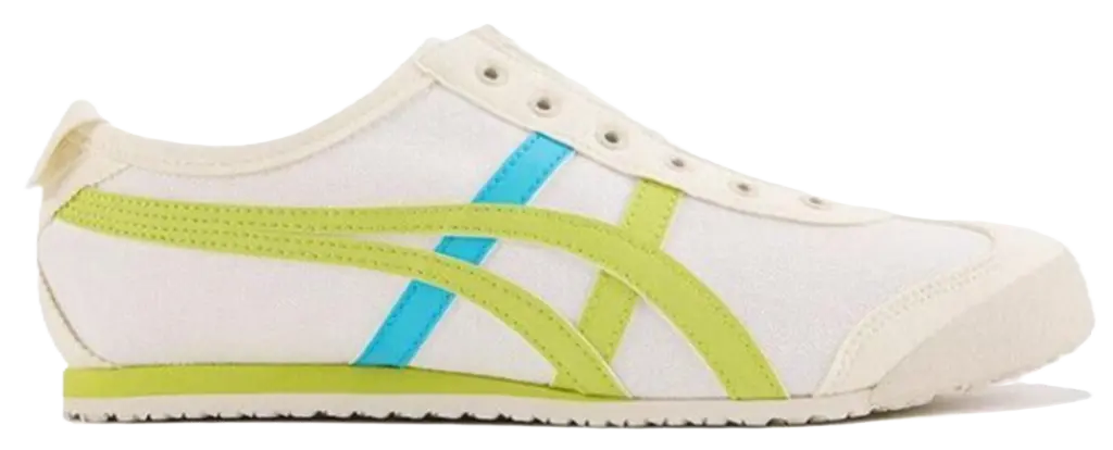 Giày Onitsuka Tiger Mexico 66 Slip On 'Cream Neon Lime' 1183A360-124