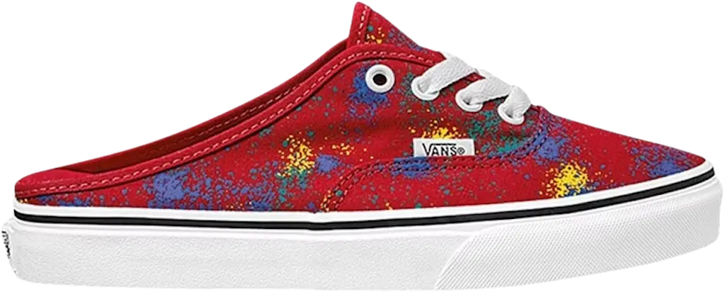 Giày Vans Authentic Mule 'Overspray Racing Red' VN0A54F7AXM