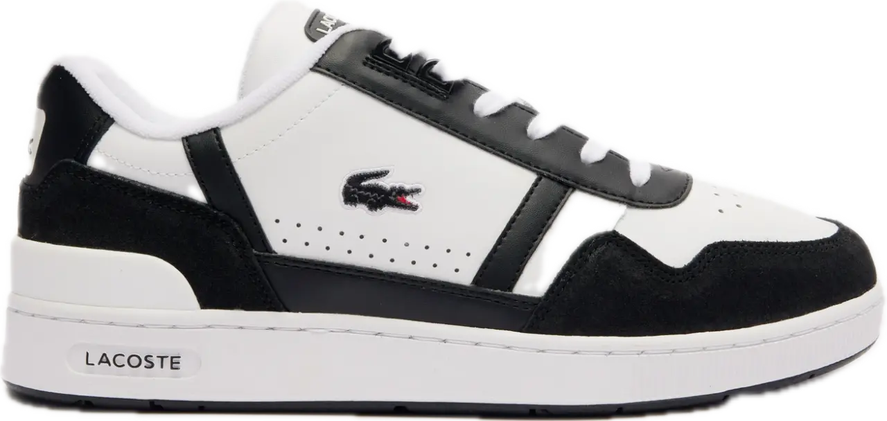 Giày Lacoste T-Clip Logo ‘White Black’ 47SMA0073-147